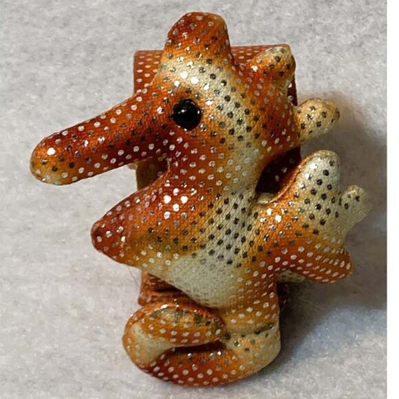 PUFFY SPARKLE SEAHORSE SLAP BRACELET - Picture 2 of 2